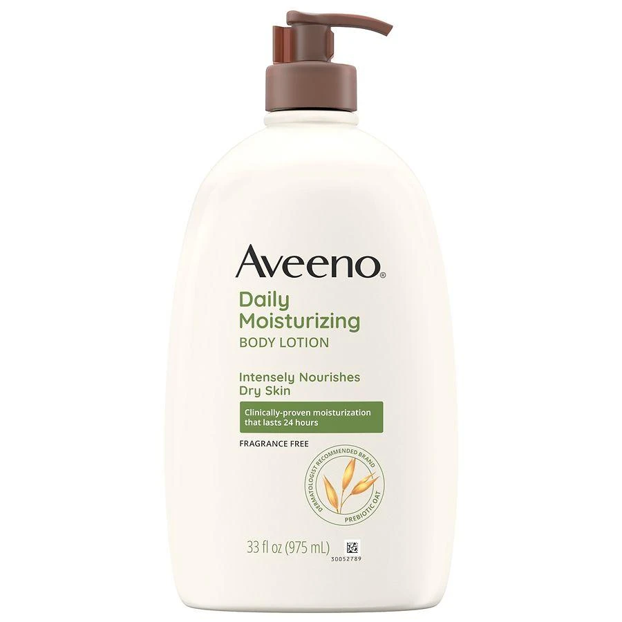 Aveeno Daily Moisturizing Lotion With Oat For Dry Skin Fragrance-Free 1