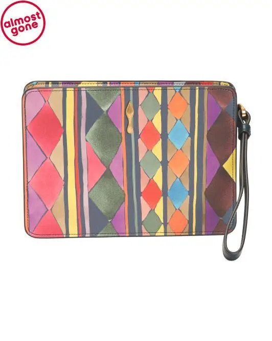 Christian Louboutin Made In Italy Leather Bettina Wristlet