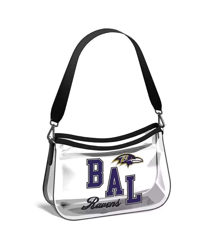 WEAR by Erin Andrews Baltimore Ravens Clear Stadium Mini Purse 2