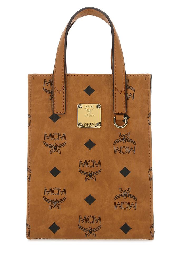ショルダーバッグ MCM Brick leather Mode Travia small shoulder bag Mcm Brick Leather Mode Travia Small Shoulder Bag In Brown