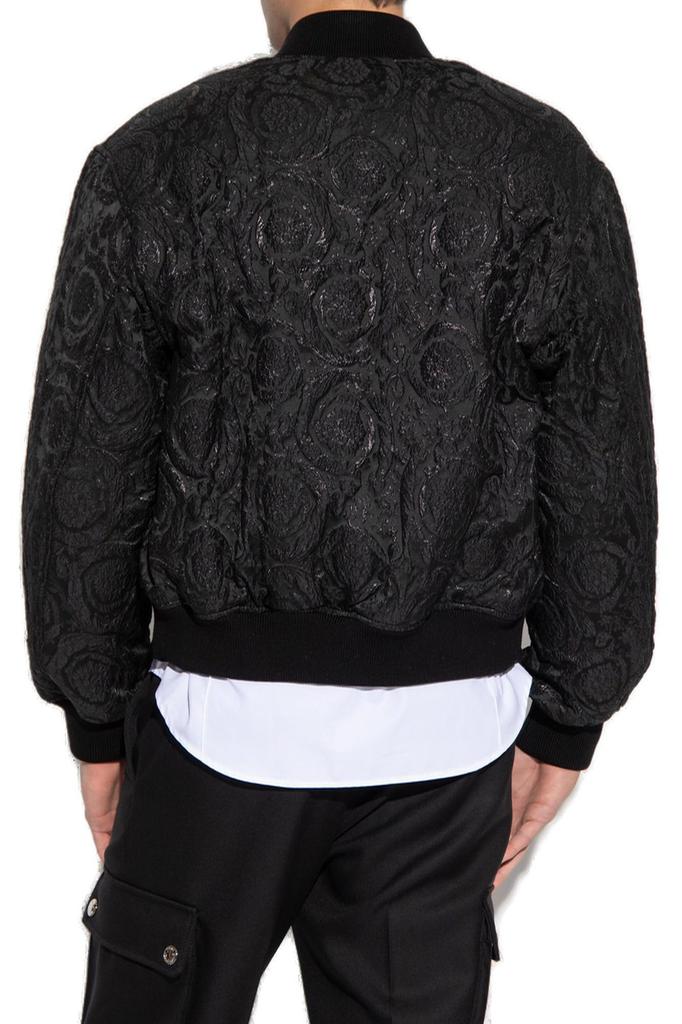 Versace Versace Baroque Cloquet Zipped Bomber Jacket