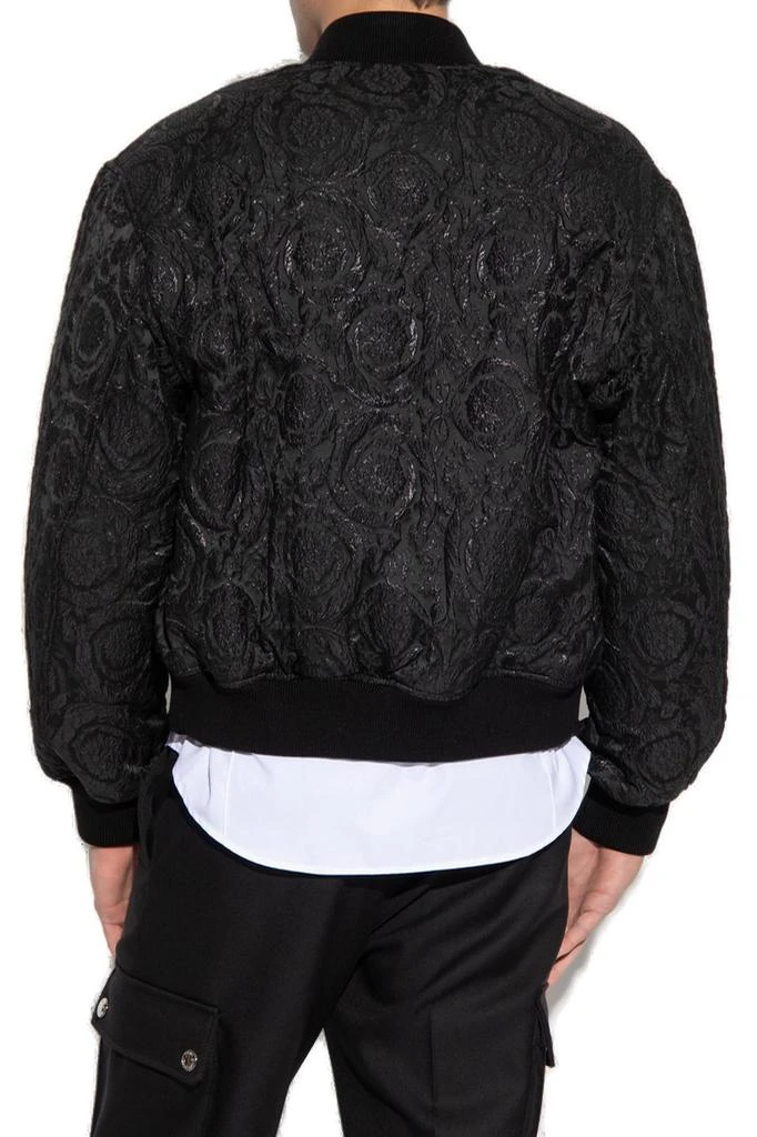 Versace Versace Baroque Cloquet Zipped Bomber Jacket 3