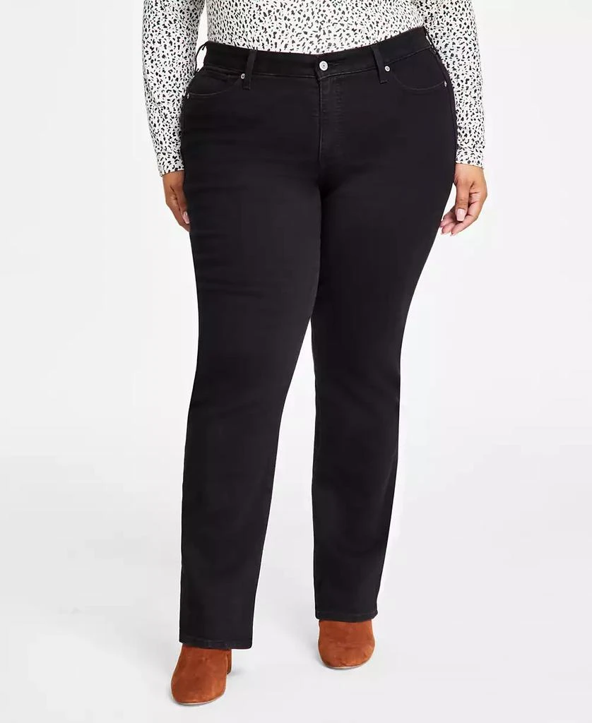 Levi's Trendy Plus Size Classic Straight Leg Jeans 4