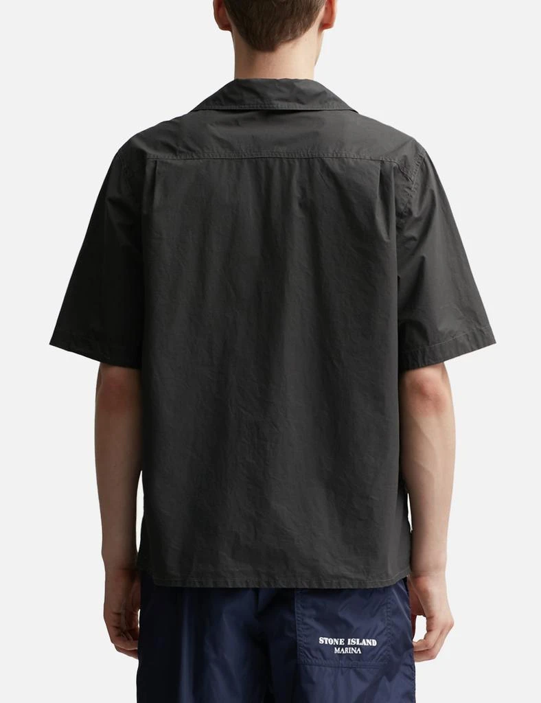 Stone Island Marina Plated Cotton Canvas Overshirt 4