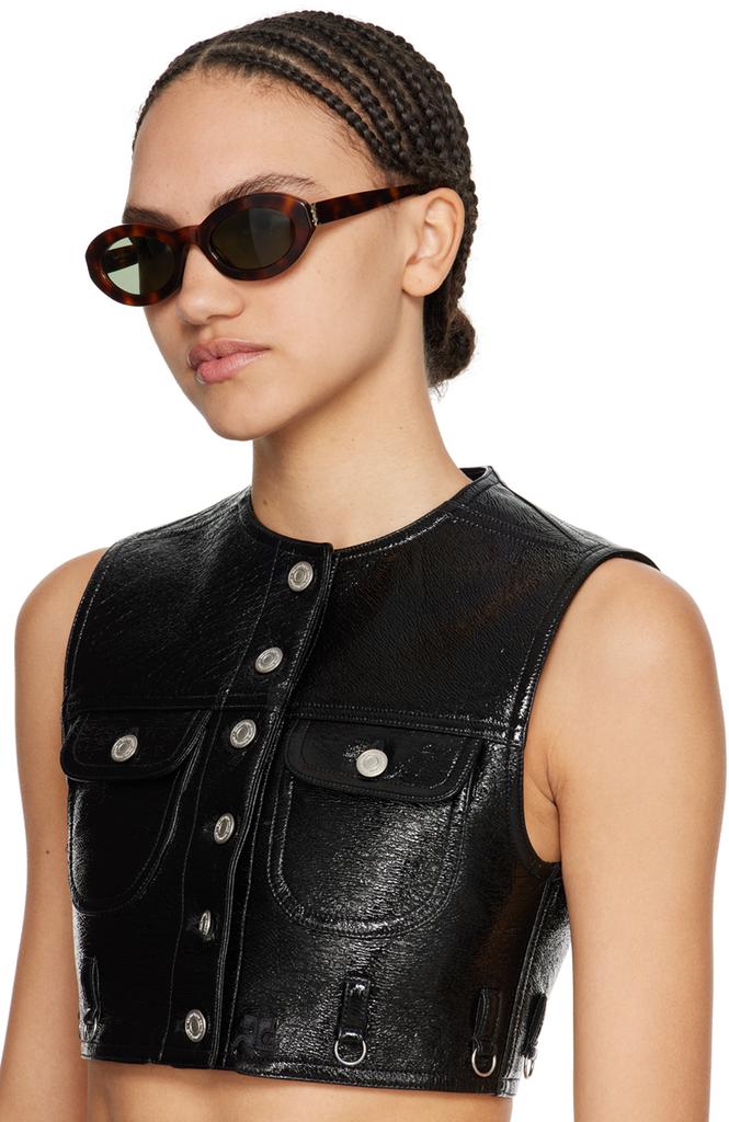 Yves Saint Laurent Tortoiseshell SL M136 Sunglasses