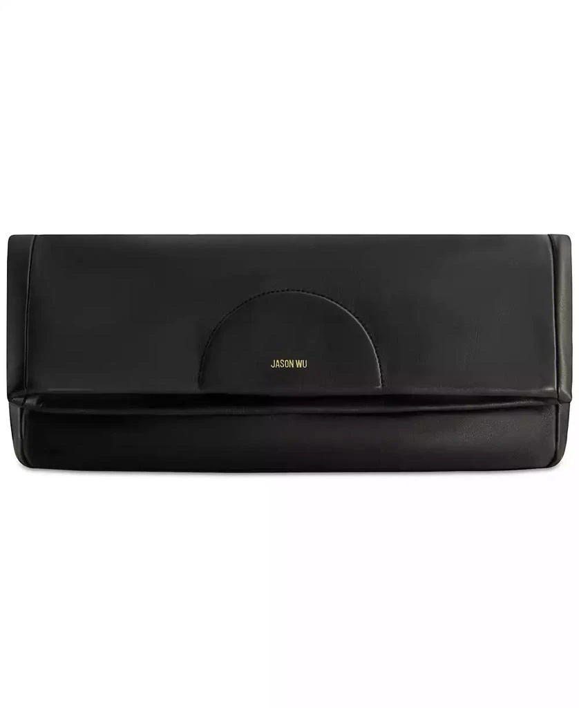 Jason Wu Duvet Large Leather Fold Over Clutch 1