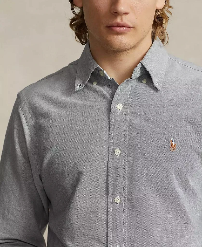 Ralph Lauren Men's Classic-Fit Plaid Oxford Shirt 3