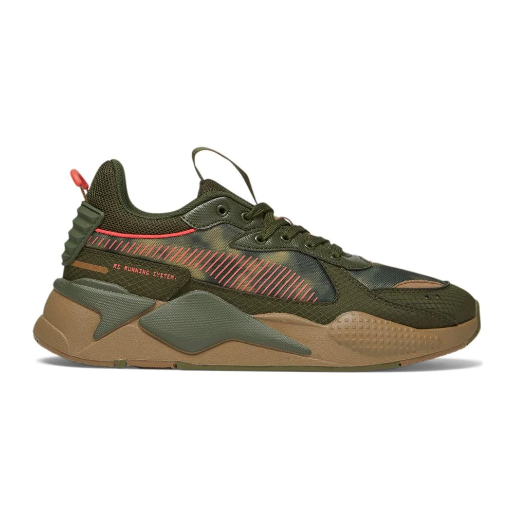 Puma Rs-X Camo Dye Lace Up Sneakers 1