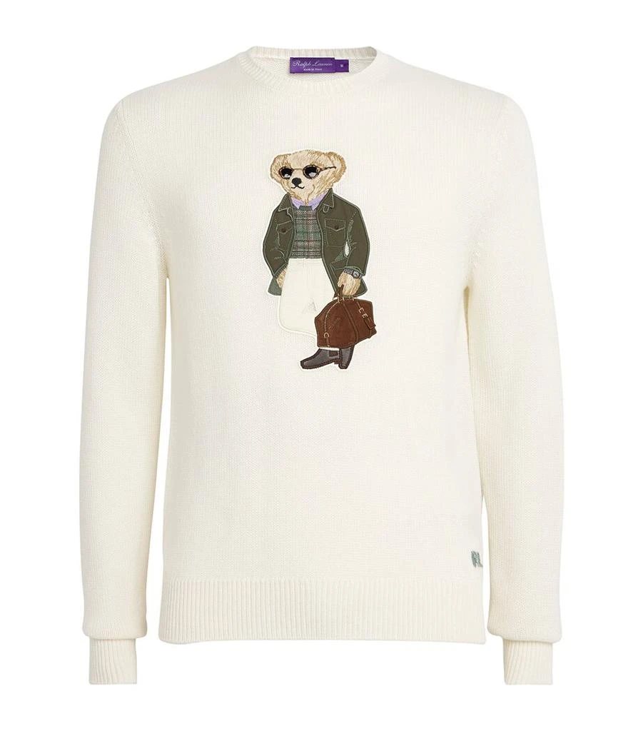 Ralph Lauren Cashmere Polo Bear Sweater 1