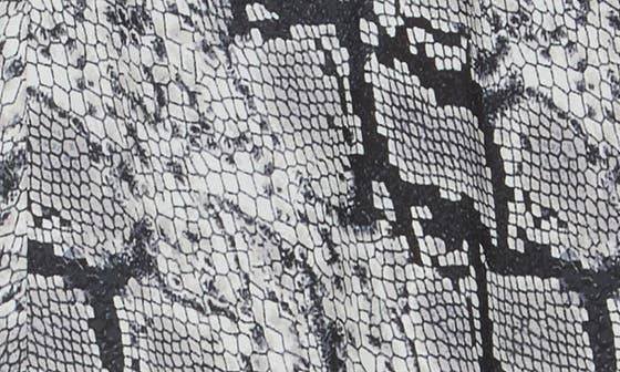 Theory Snakeskin Print Silk Slip Skirt 4