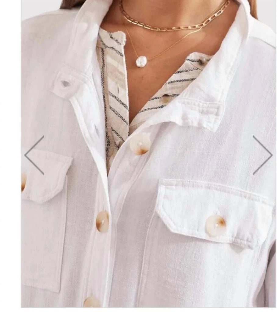 Tribal Tribal - Linen Jacket 2