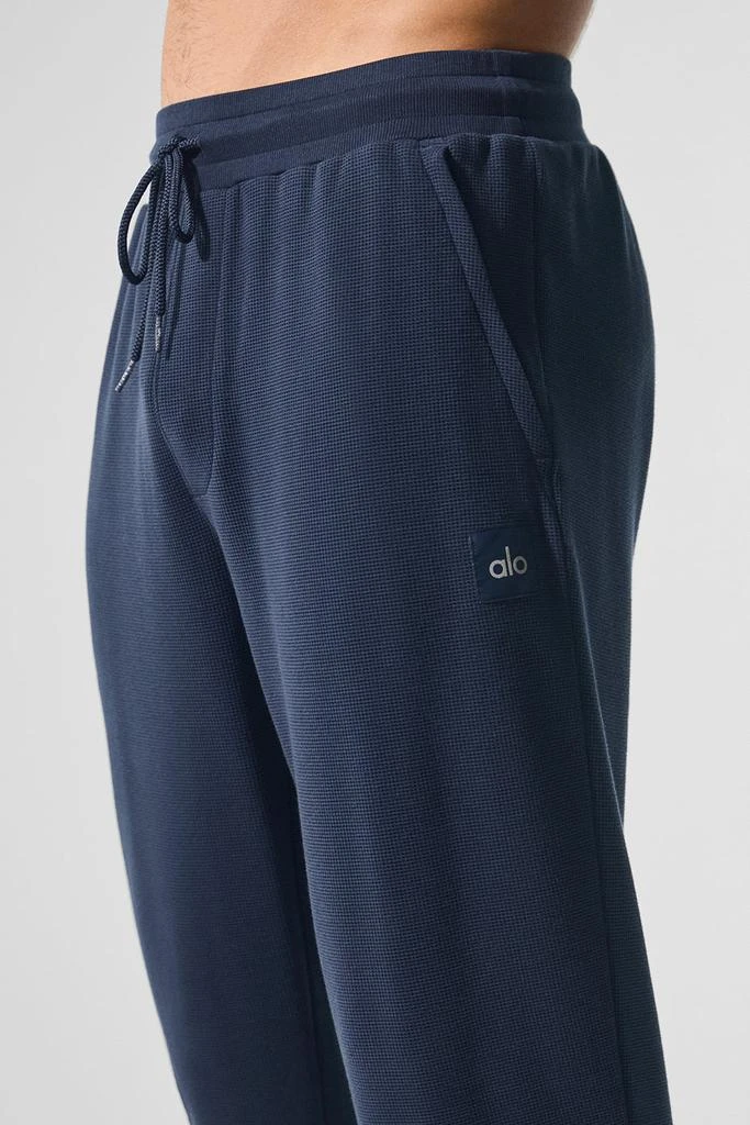 Alo Micro Waffle Fast Break Jogger - Navy 2