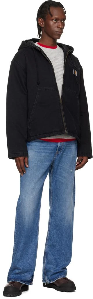 Carhartt WIP Black Cleveland Jacket 4