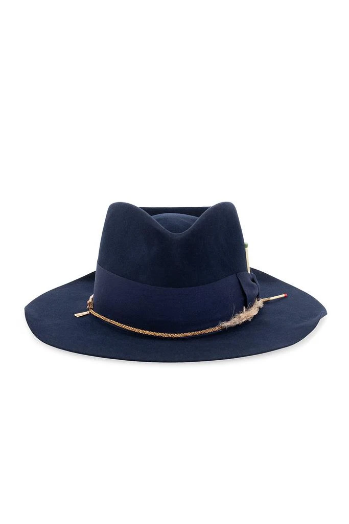 Nick Fouquet Nick Fouquet Matchstick Detailed Fedora Hat 1