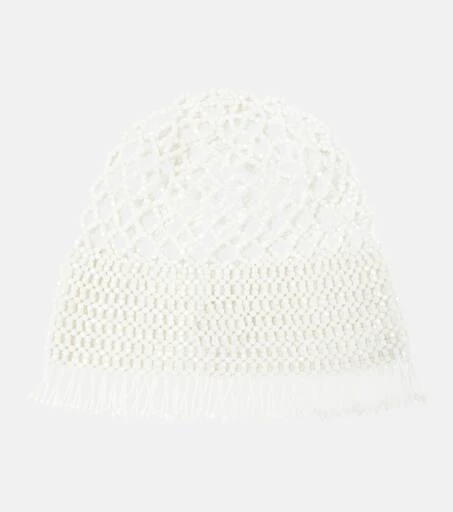 Jil Sander Beaded hat 4