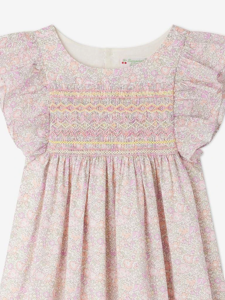 Bonpoint Bonpoint Girls Floral Fiorella Dress in Multicolour 3