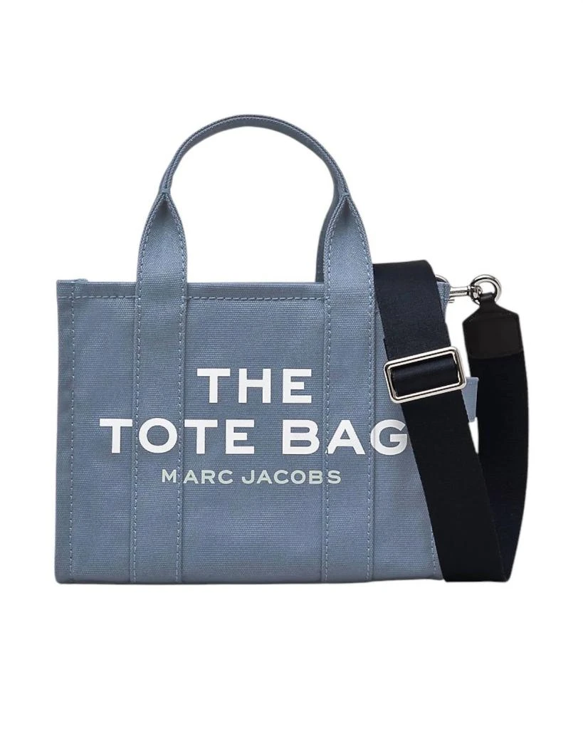 Marc Jacobs Women's Medium Canvas Tote Bag In Blue Shadow 1