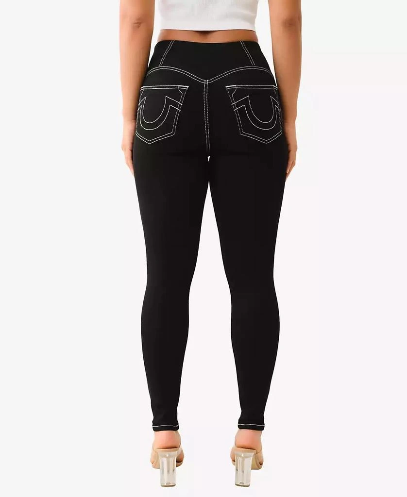 True Religion Women's Truly Snatched Jennie Pull On Jeans 2