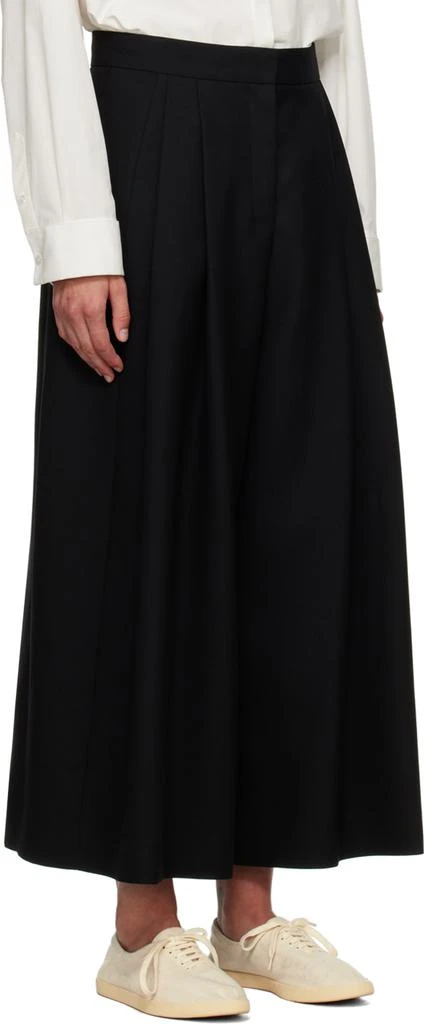 The Row Black Roysin Trousers 2