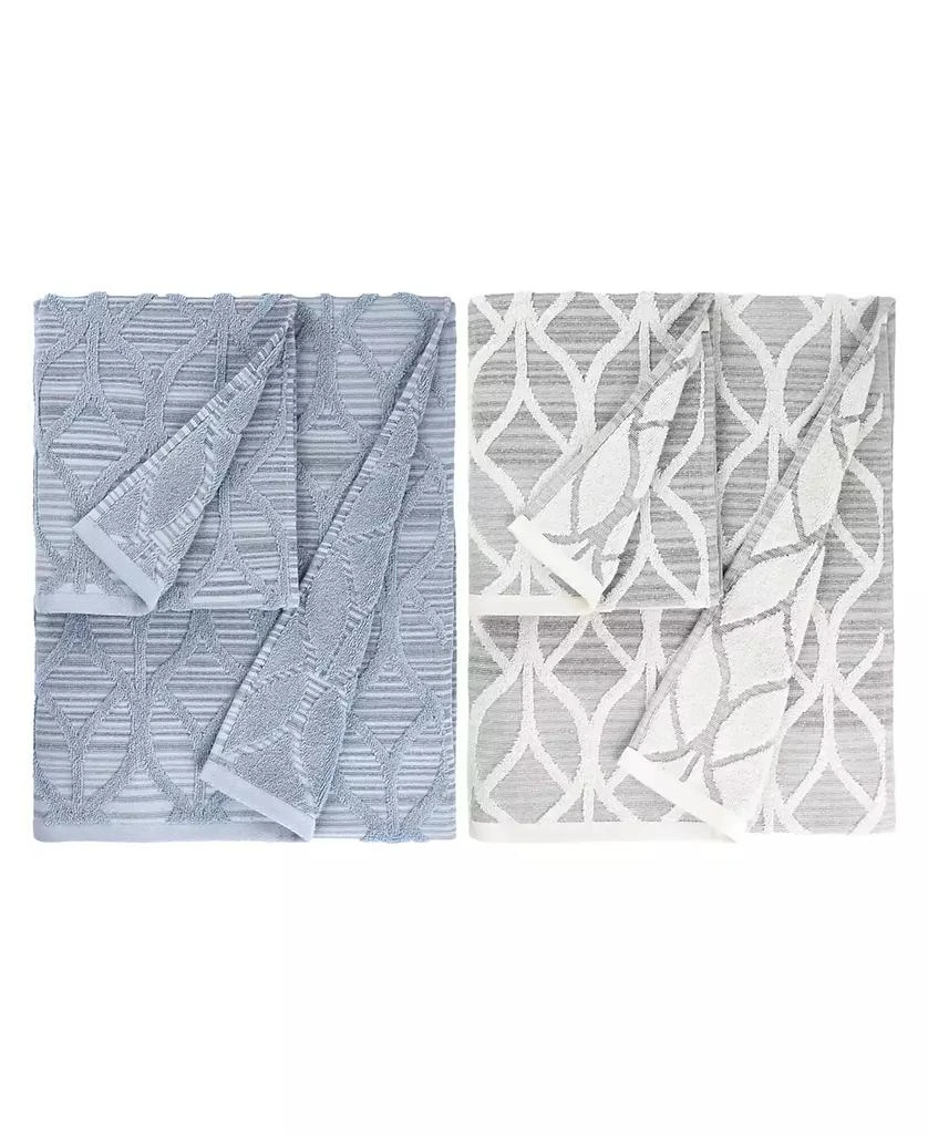 Linum Home Textiles Alev Jacquard 2 Piece Turkish Cotton 3