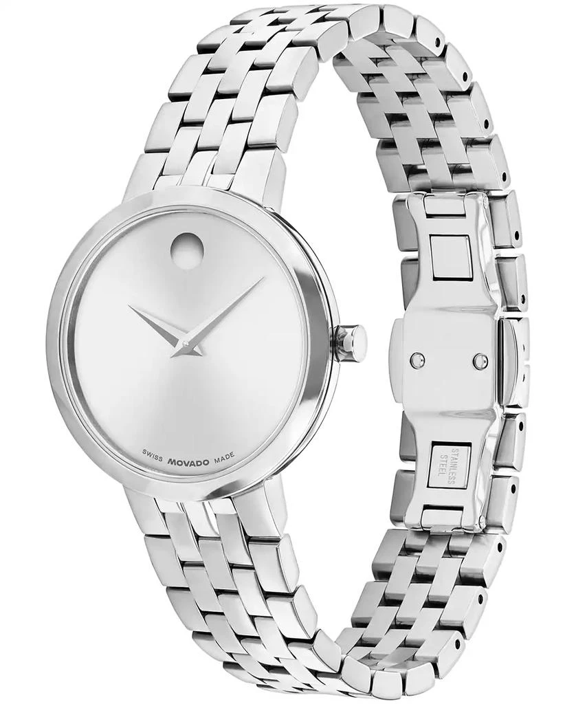 Movado Women's Museum Classic Swiss Quartz Stainless-Steel Watch, 29.5mm 2