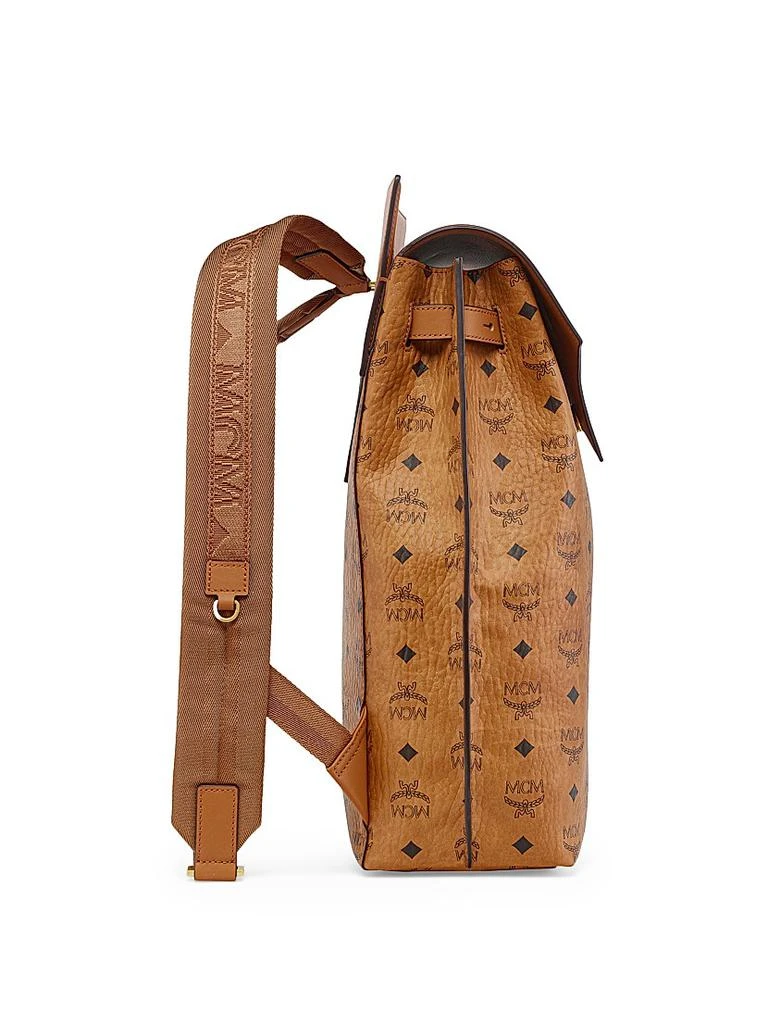 MCM Diamond Leather Backpack 3