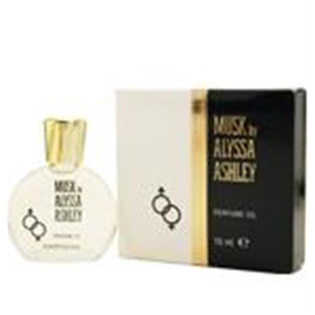 ALYSSA ASHLEY Musk By  Perfume Oil .50 Oz
