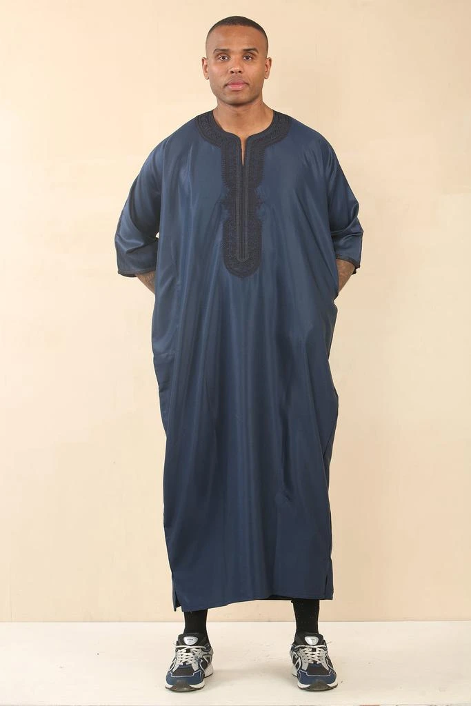 Arabic Thobes Men's Blue Moroccan Thobe Djellaba Jubba Robe Eid - Sleep & Underwear - Compare Prices from 1+ Stores - BeyondStyle Arabic Thobes Men's Blue Moroccan Thobe Djellaba Jubba Robe Eid - Sleep & Underwear - Compare Prices from 1+ Stores - BeyondStyle