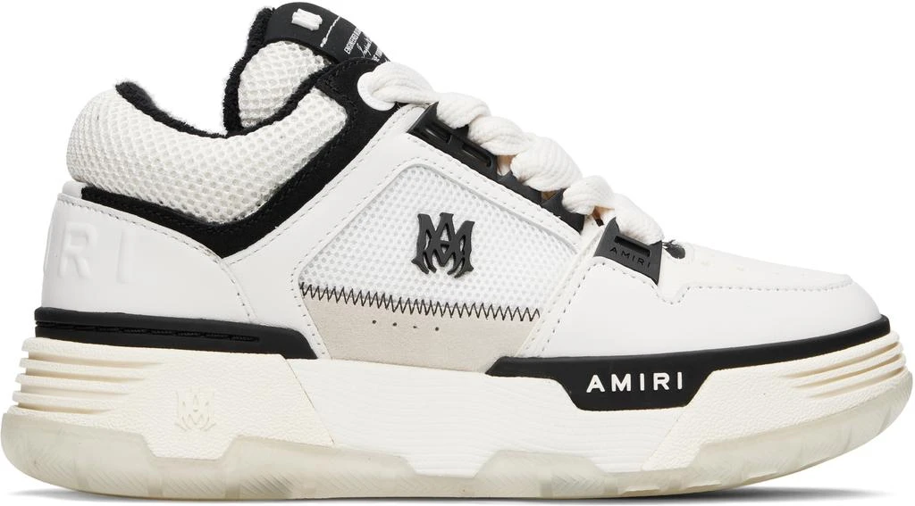 AMIRI Black 
White MA-1 Sneakers 1