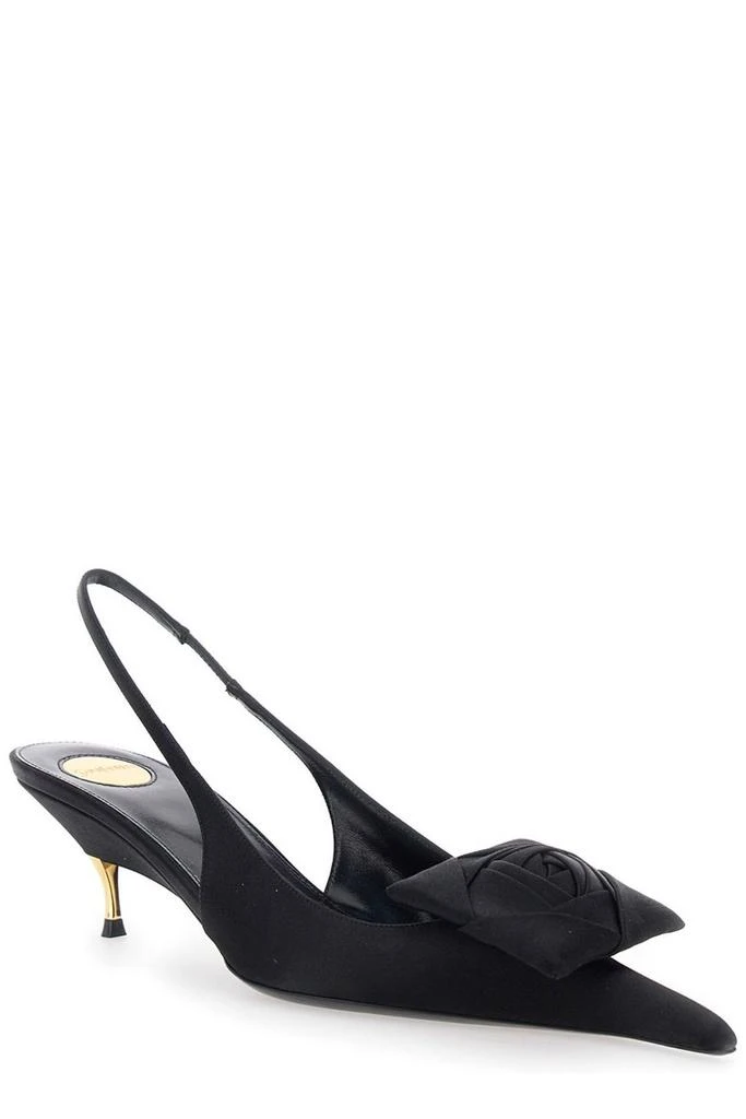 Yves Saint Laurent Saint Laurent Dakota Rose Detailed Slingback Pumps 2