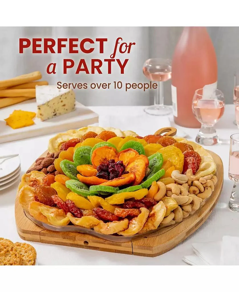 Bonnie 
Pop Snack Attack Dried Fruit 
Nut Gift Tray 
Basket 2