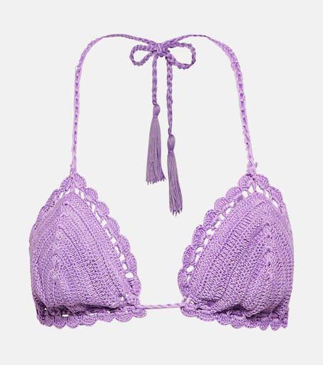 ANNA KOSTUROVA Crochet bikini top