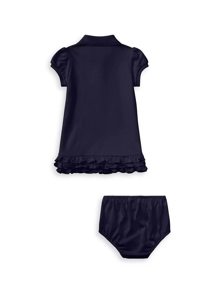 Ralph Lauren Baby Girl's 2-Piece Cupcake Polo Dress & Bloomers Set 2