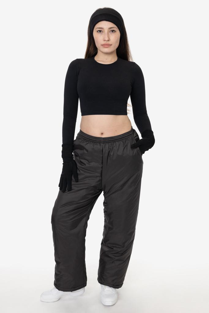 Los Angeles Apparel RNFP404 - Nylon Puffy Pant