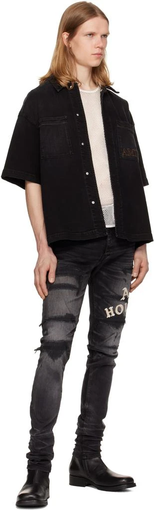AMIRI Black 
AMIRI Hollywood
 Repaired Jeans 4