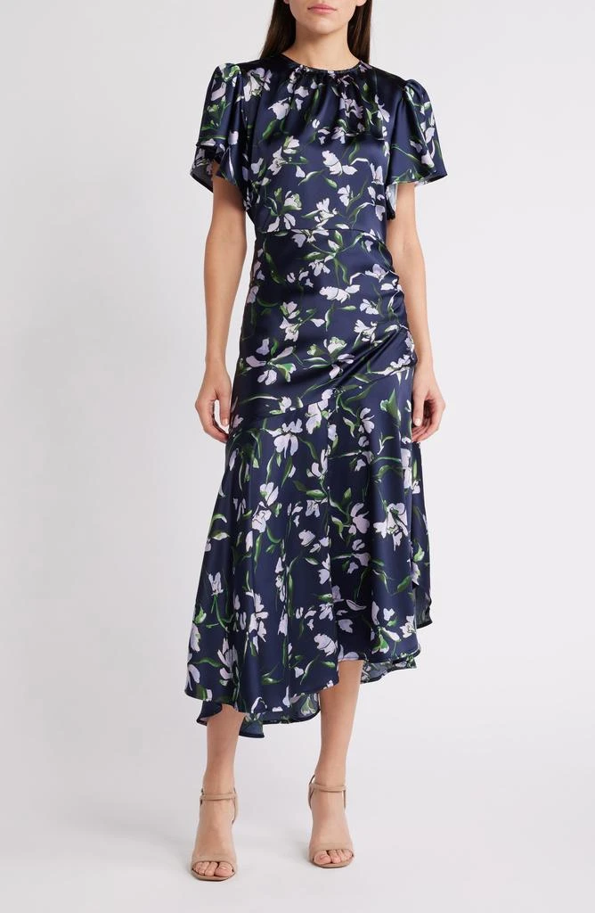 Shop Flutter Sleeve Asymmetric Hem Dress on Sale at BeyondStyle  Get 78%  Off Flutter Sleeve Asymmetric Hem Dress with Limited-Time Flash Deals,  Exclusive Discounts, and Special Offers. Enjoy Unbeatable Savings on