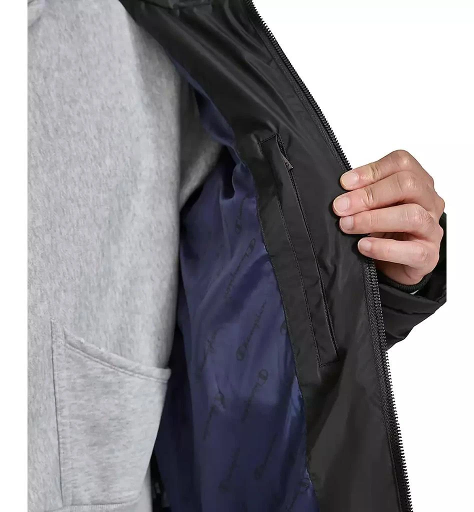 CHAMPION Men's Quilted Full-Zip Hooded Puffer Jacket 5