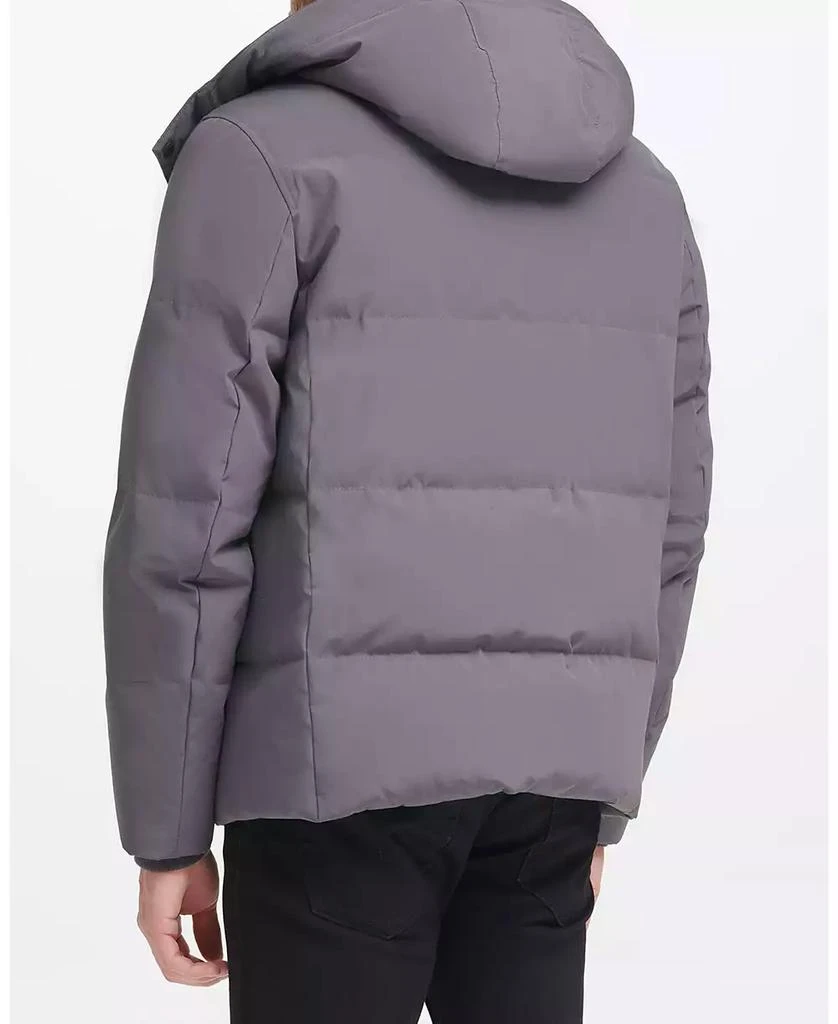 Cole Haan Men's Dry Hand Down with Detachable Hood Coat 5