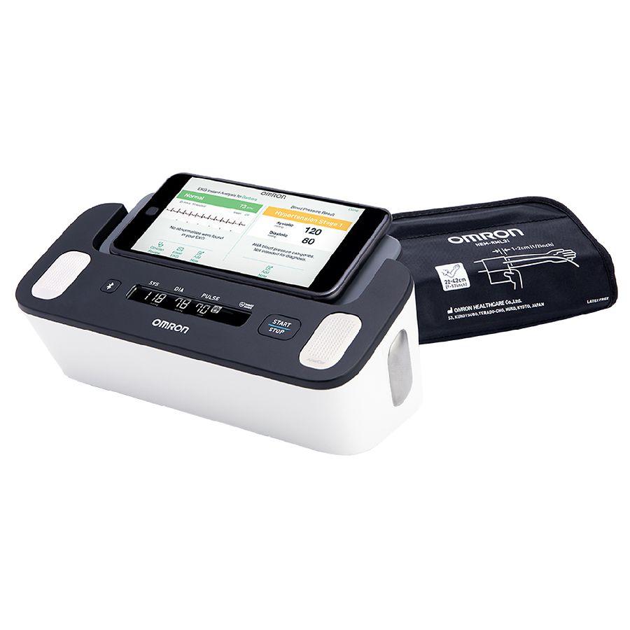 omron Complete Wireless Upper Arm Blood Pressure Monitor + EKG (BP7900)