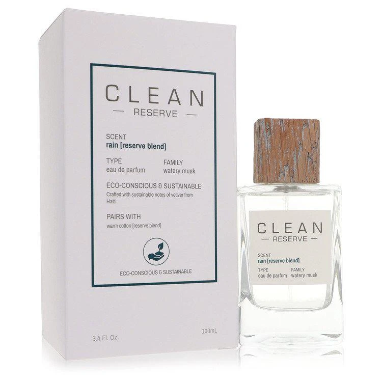Clean 2pcs Combo  Rain Reserve Blend by  Eau De Parfum Spray 3.4 oz Women 1