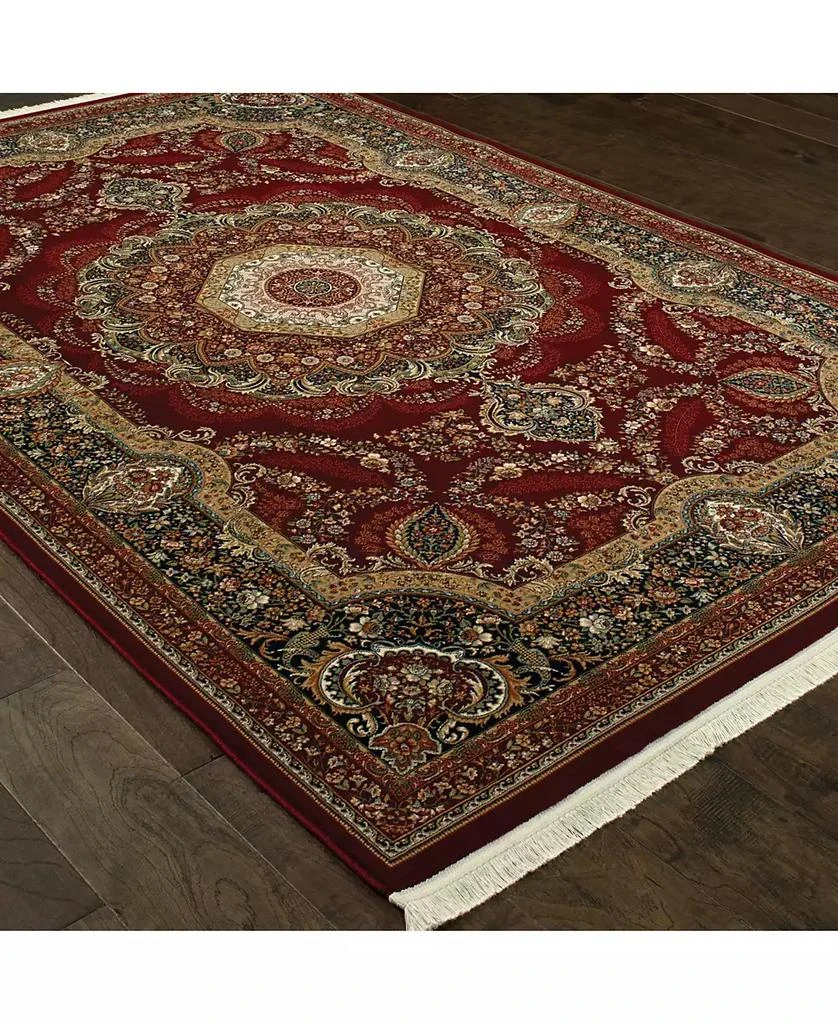 Oriental Weavers Masterpiece Corsica Red 3'10" x 5'5" Area Rug 2