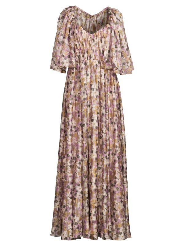 MIKAEL AGHAL Floral Print Gown 3