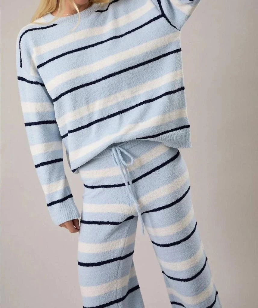 LE LIS Le Lis - Casual Cool Stripe Sweater Two Piece Set 4