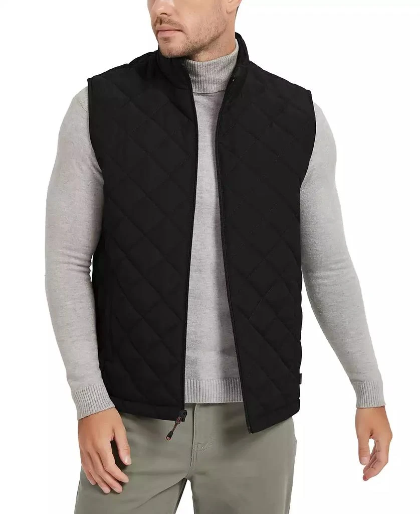 HAWKE & CO Men's Diamond Quilted Heritage Vest, Created for Macy's 1