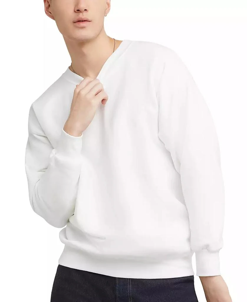 Hanes Ultimate Men's Heavyweight Fleece Crewneck Sweatshirt 3
