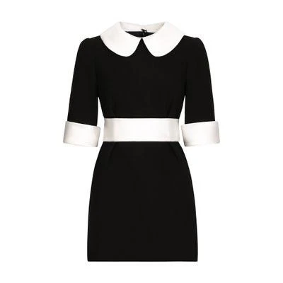 Dolce & Gabbana Short wool crepe dress 1