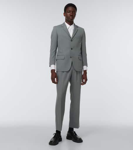 ジャケット MAISON MARGIELA WOOL SINGLE-BREASTED BLAZER JACKET Maison Margiela single-breasted Wool Blazer | Black | FARFETCH