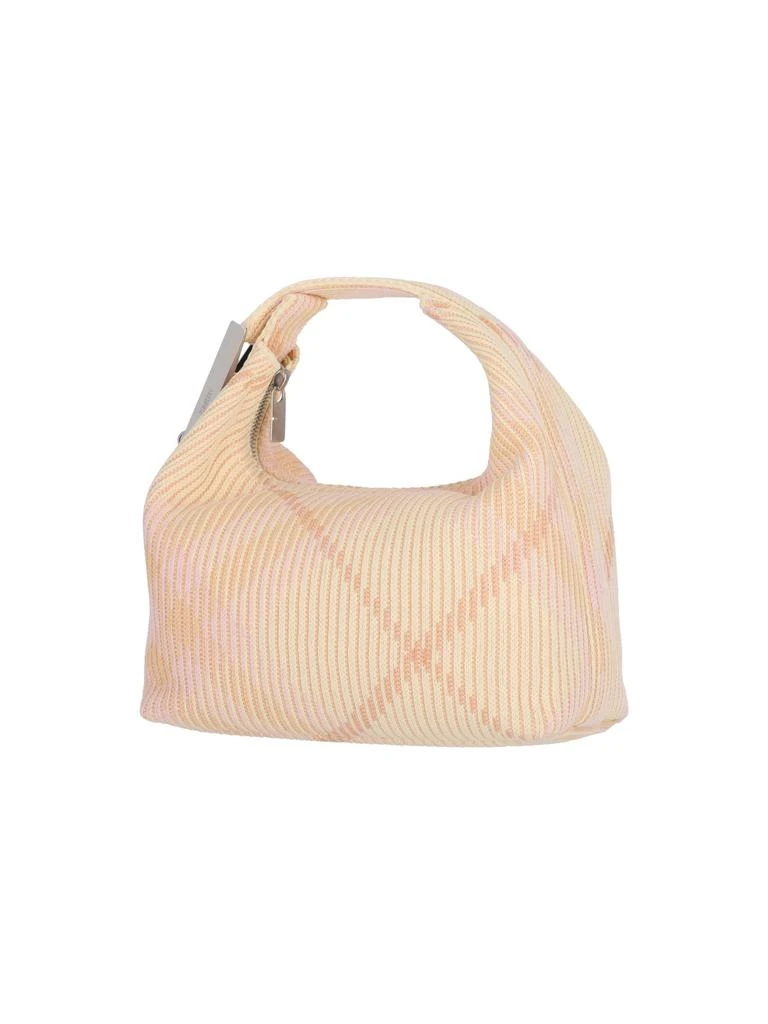Burberry Burberry Check Pattern Zipped Tote Bag 3