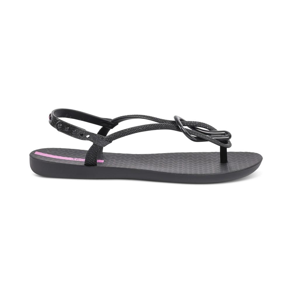 Ipanema Women's Trendy T-strap Flat Sandals