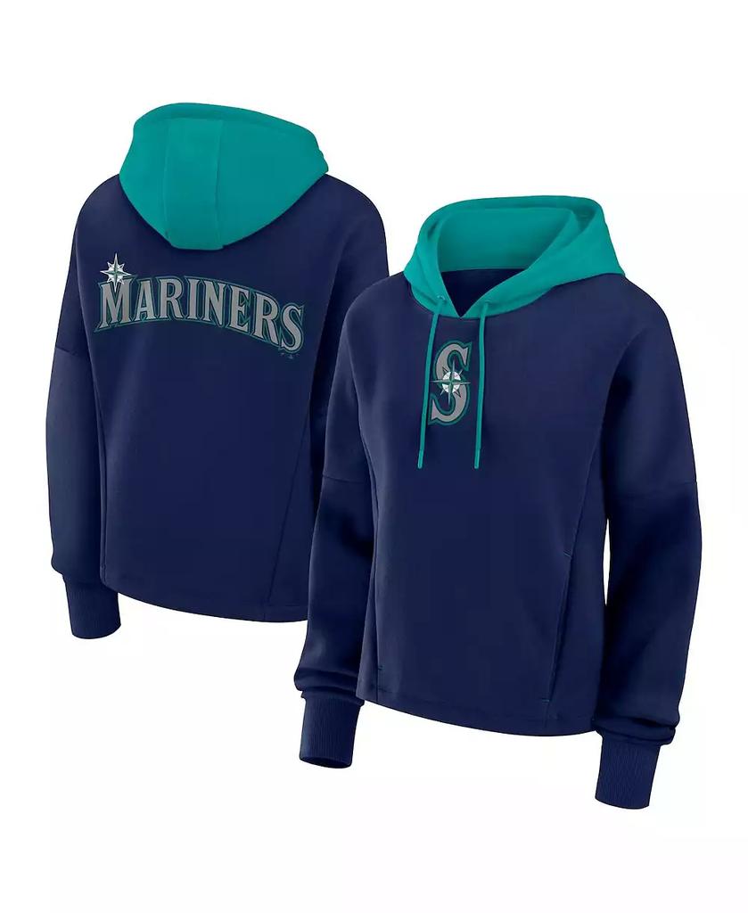 売れ筋商品|||ファナティクス カットソー トップス レディース Women's Navy St. Louis Blues Authentic Pro Core Primary Fleece Pullover Hoodie Navy Women's Fanatics Navy St. Louis Blues Authentic Pro Core